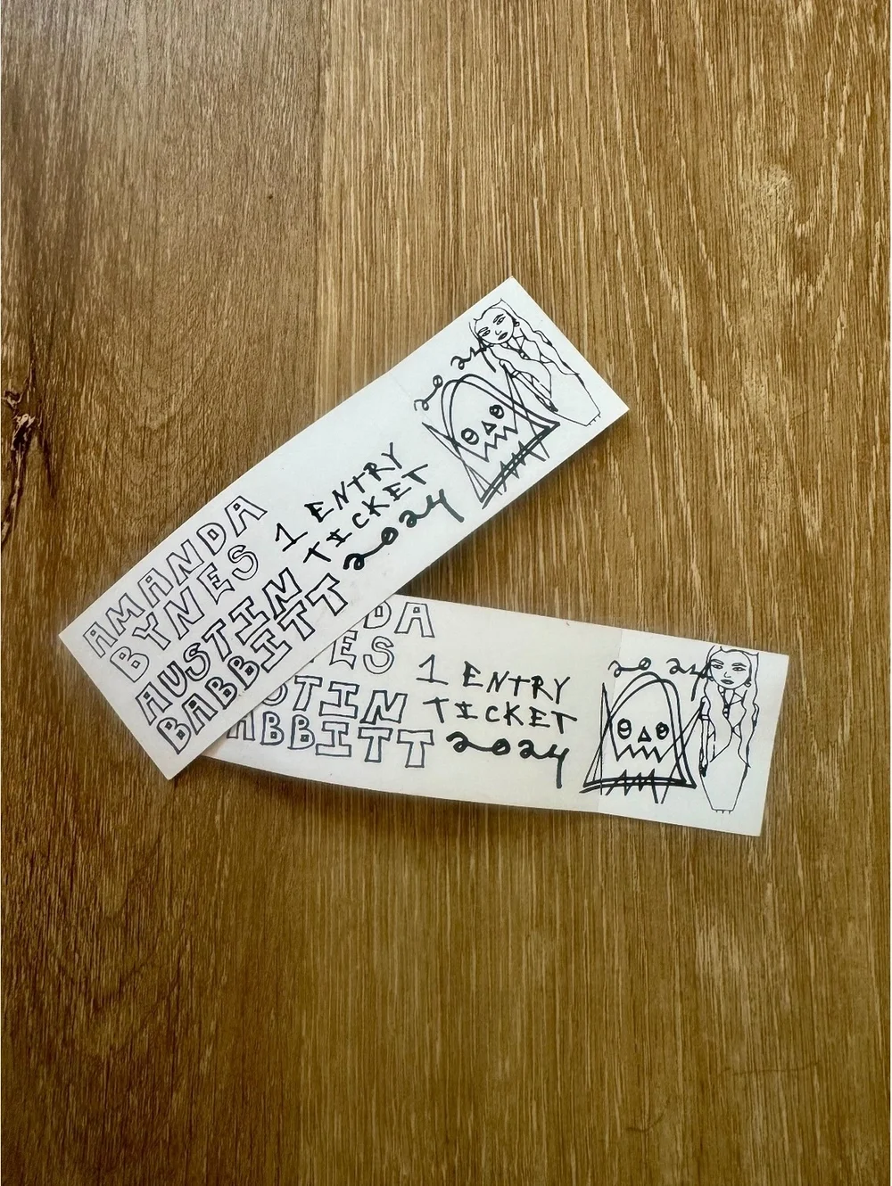 AssPizza x Amanda Bynes 2024 Showcase Tickets Collectibles